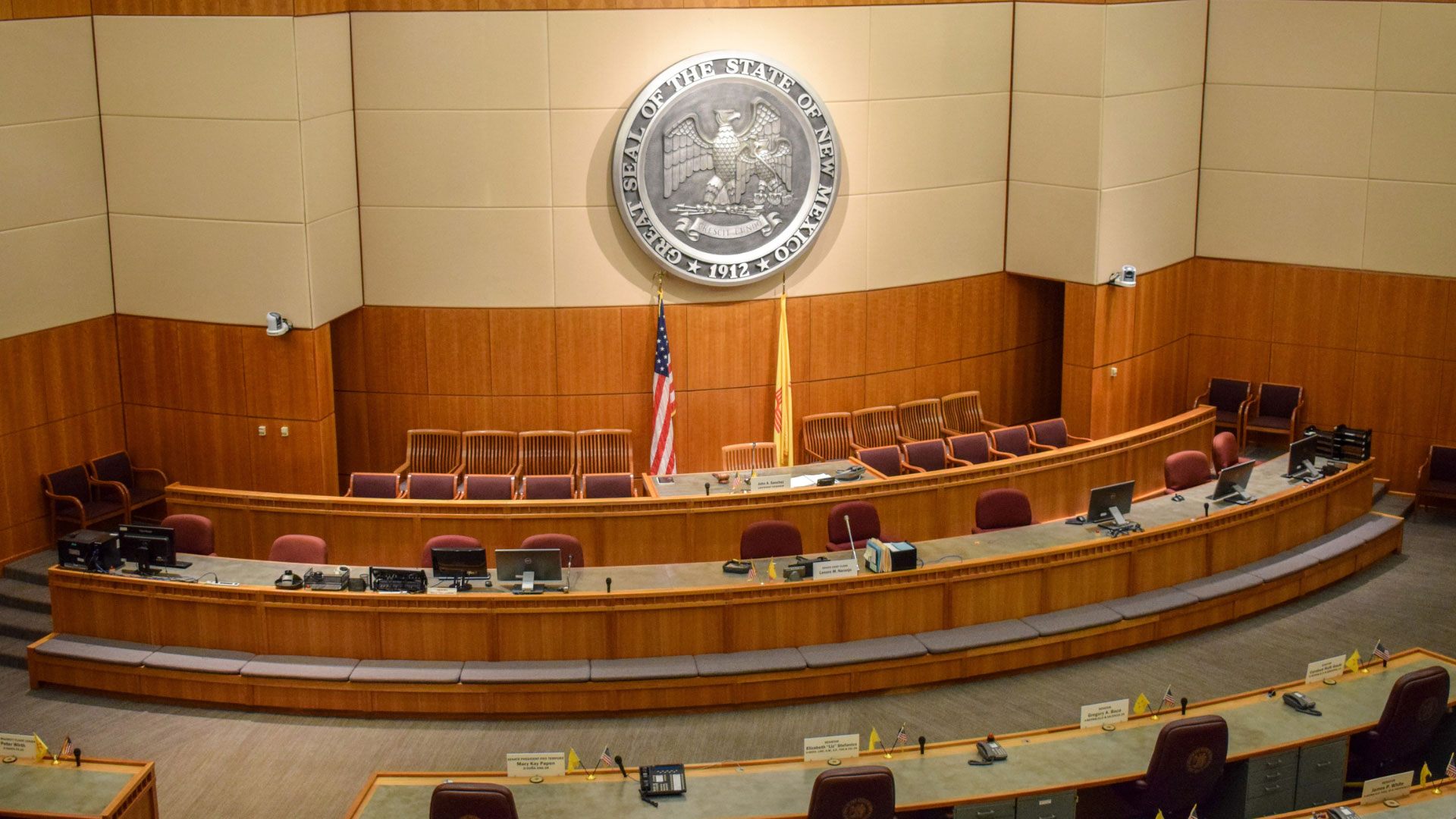 New Mexico Legislature Meeting room